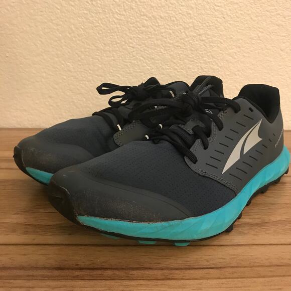 Altra Superior 5 Trail Running Shoes Womens Size 11 Gray Blue AL0A5483202 - Picture 2 of 7